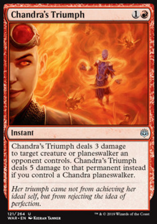 【JPN】《茜卓得勝/Chandra's Triumph》[火花之戰]