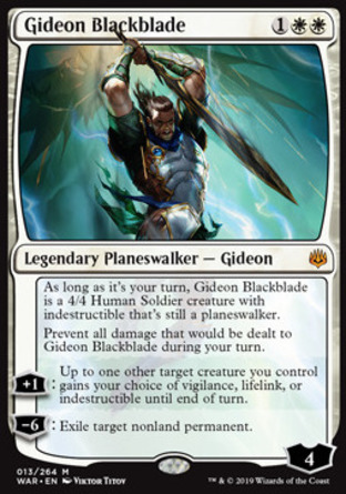 【JPN】《烏鋒基定/Gideon Blackblade》[火花之戰]