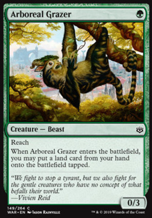 【JPN】《樹棲食草獸/Arboreal Grazer》[火花之戰]