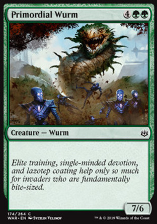 【JPN】《原初亞龍/Primordial Wurm》[火花之戰]
