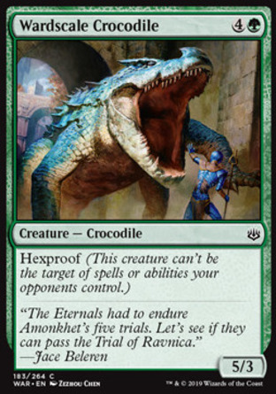 【JPN】《鱗護鱷魚/Wardscale Crocodile》[火花之戰]