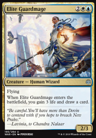 【JPN】《精英衛法師/Elite Guardmage》[火花之戰]
