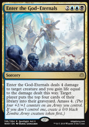 【JPN】 ☆Foil☆ 《永生煞神降臨/Enter the God-Eternals》[火花之戰]