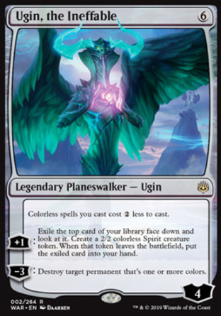 【JPN】《休論烏金/Ugin, the Ineffable》[火花之戰]