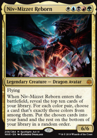 【JPN】《新生尼米捷/Niv-Mizzet Reborn》[火花之戰]