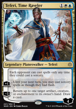 【JPN】《理時泰菲力/Teferi, Time Raveler》[火花之戰]