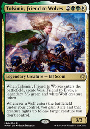 【JPN】《狼友托西密/Tolsimir, Friend to Wolves》[火花之戰]