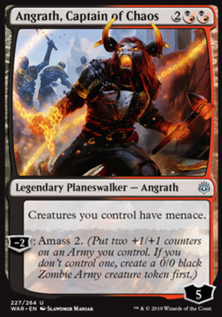 【JPN】《混沌船長安戈斯/Angrath, Captain of Chaos》[火花之戰]