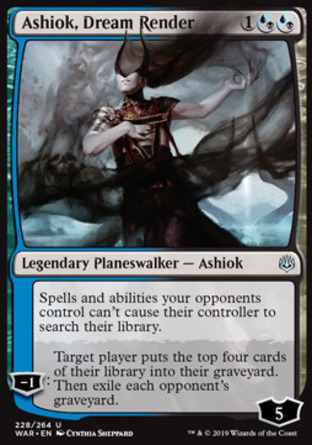 【JPN】《裂夢師安梭苛/Ashiok, Dream Render》[火花之戰]
