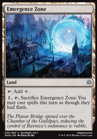 【JPN】 ☆Foil☆ 《傳襲地帶/Emergence Zone》[火花之戰]