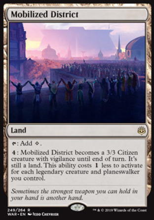 【JPN】 ☆Foil☆ 《動員城區/Mobilized District》[火花之戰]