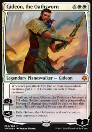 【JPN】《守誓衛士基定/Gideon, the Oathsworn》[火花之戰]