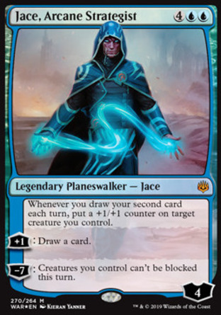 【JPN】《奧術策士傑斯/Jace, Arcane Strategist》[火花之戰]