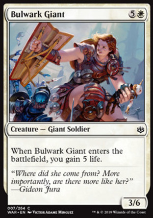 【JPN】《援護巨人/Bulwark Giant》[火花之戰]