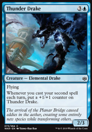 【JPN】《雷霆龍獸/Thunder Drake》[火花之戰]