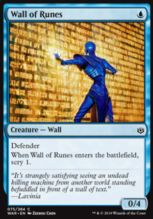 【JPN】《符文牆/Wall of Runes》[火花之戰]
