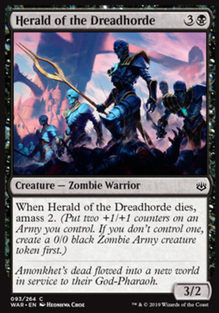 【JPN】《震懼軍先鋒/Herald of the Dreadhorde》[火花之戰]
