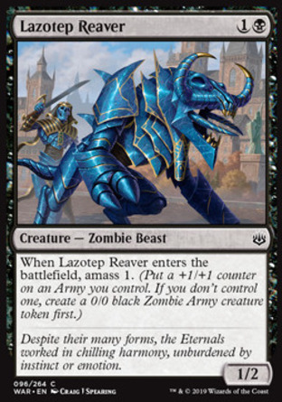 【JPN】《拉佐特裂肢獸/Lazotep Reaver》[火花之戰]