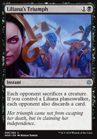 【JPN】《莉蓮娜得勝/Liliana's Triumph》[火花之戰]