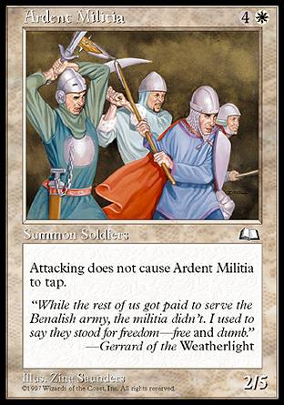 【CHT】《熱心的義勇軍/Ardent Militia》[晴空號傳說]
