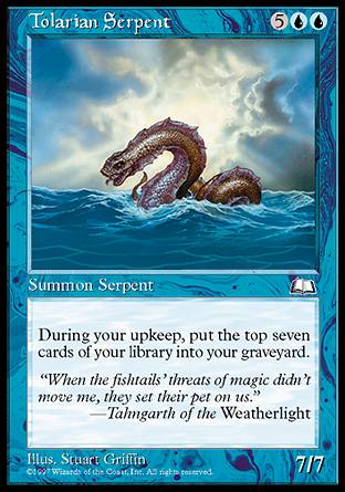 【ENG】《陶拉里亞大蛇/Tolarian Serpent》[晴空號傳說]〔SP〕