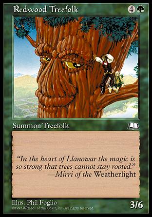 【CHT】《紅杉樹妖/Redwood Treefolk》[晴空號傳說]