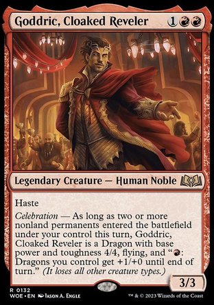【ENG】《華袍狂歡客戈垂克/Goddric, Cloaked Reveler》[艾卓荒野]
