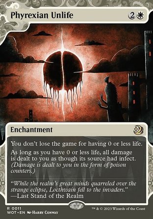 【ENG】《非瑞克西亞體質/Phyrexian Unlife》[艾卓荒野：魅附奇譚]