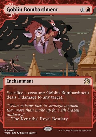 【ENG】《鬼怪轟炸/Goblin Bombardment》[艾卓荒野：魅附奇譚]