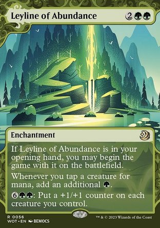 【ENG】《豐足地脈/Leyline of Abundance》[艾卓荒野：魅附奇譚]