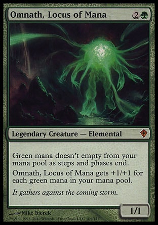 【JPN】《魔力核歐那斯/Omnath, Locus of Mana》[天地醒轉]〔SP〕