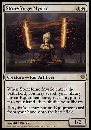 【JPN】《鍛石秘教徒/Stoneforge Mystic》[天地醒轉]