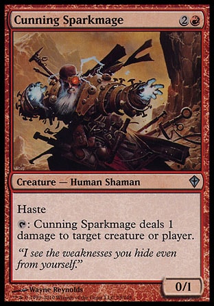 【JPN】《狡詐火花法師/Cunning Sparkmage》[天地醒轉]
