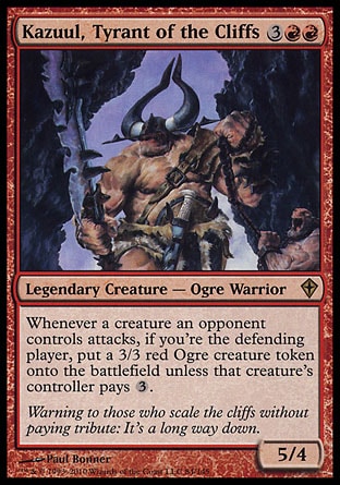 【JPN】《山崖暴君克卒/Kazuul, Tyrant of the Cliffs》[天地醒轉]