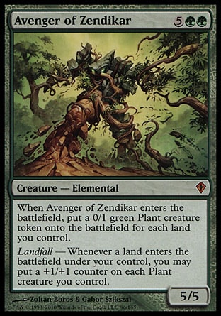 【JPN】《贊迪卡復仇者/Avenger of Zendikar》[天地醒轉]