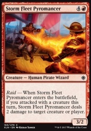 【JPN】《速騰艦隊烈焰術士/Storm Fleet Pyromancer》[依夏蘭]