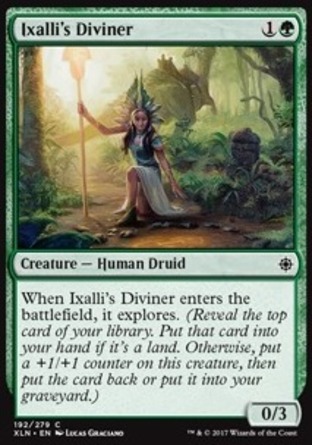 【JPN】《依夏理占卜師/Ixalli's Diviner》[依夏蘭]