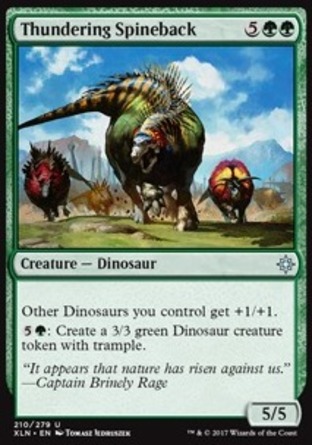 【JPN】《雷動背棘龍/Thundering Spineback》[依夏蘭]