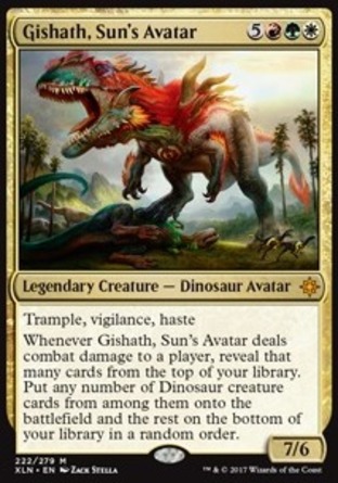 【JPN】《烈陽化身基撒斯/Gishath, Sun's Avatar》[依夏蘭]