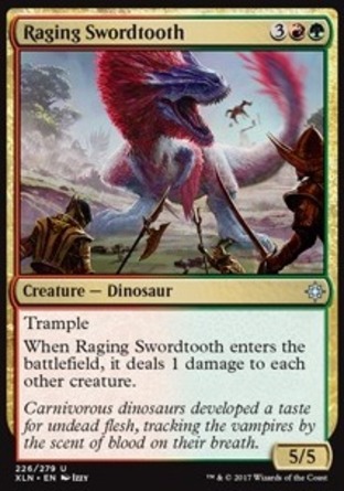 【JPN】《狂怒劍齒龍/Raging Swordtooth》[依夏蘭]