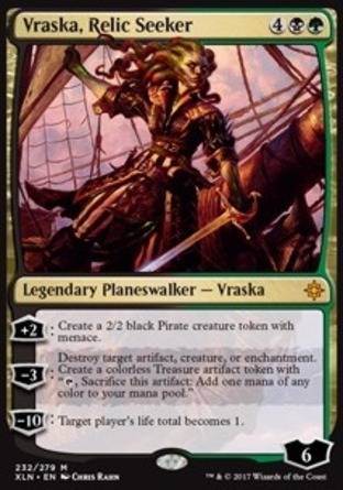 【JPN】《尋寶客瓦絲卡/Vraska, Relic Seeker》[依夏蘭]