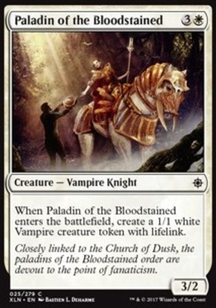 【JPN】《瀝血團神聖武士/Paladin of the Bloodstained》[依夏蘭]