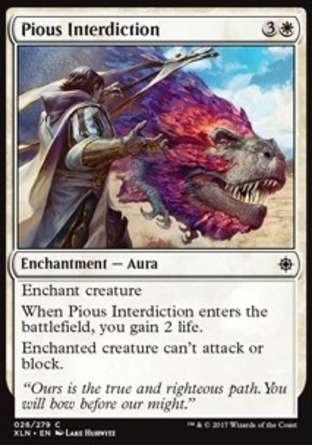 【JPN】《虔誠禁制/Pious Interdiction》[依夏蘭]
