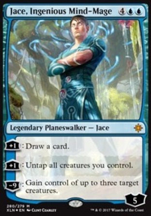 【JPN】《靈控逸才傑斯/Jace, Ingenious Mind-Mage》[依夏蘭]