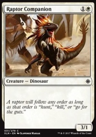【JPN】《迅猛龍旅伴/Raptor Companion》[依夏蘭]