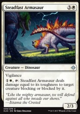【JPN】《堅定悍掃龍/Steadfast Armasaur》[依夏蘭]