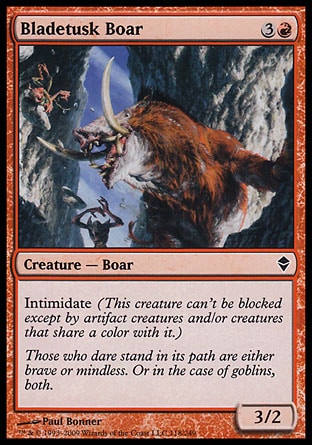 【JPN】《刃牙野豬/Bladetusk Boar》[贊迪卡]