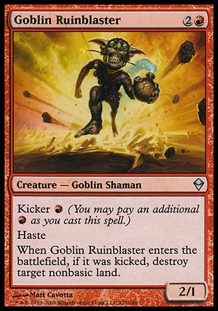 【JPN】《毀跡鬼怪/Goblin Ruinblaster》[贊迪卡]