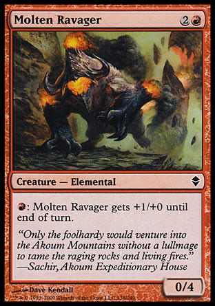 【JPN】《熔融噬怪/Molten Ravager》[贊迪卡]