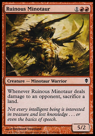 【JPN】《毀壞牛頭怪/Ruinous Minotaur》[贊迪卡]